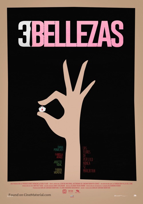 3 Bellezas - Venezuelan Movie Poster