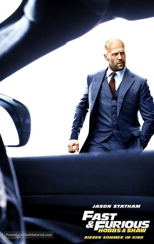 Fast &amp; Furious Presents: Hobbs &amp; Shaw - German Movie Poster
