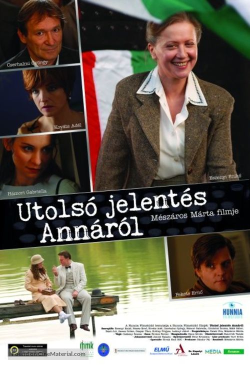 Utols&oacute; jelent&eacute;s Ann&aacute;r&oacute;l - Hungarian Movie Poster