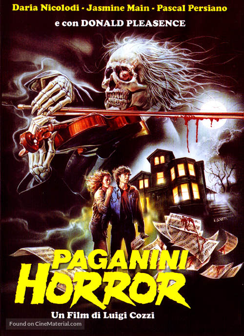Paganini Horror - Italian Movie Cover