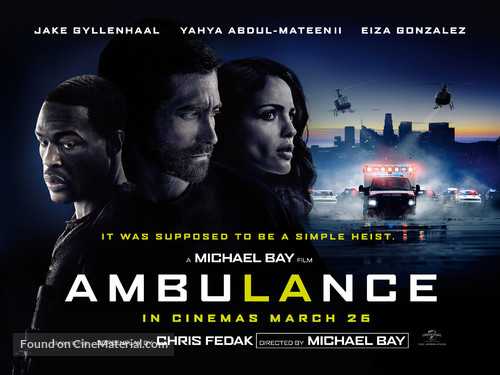 Ambulance - British Movie Poster