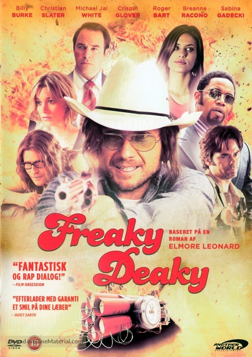 Freaky Deaky - Danish DVD movie cover