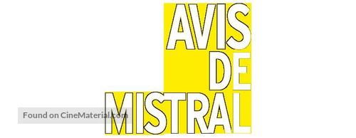 Avis de mistral - French Logo