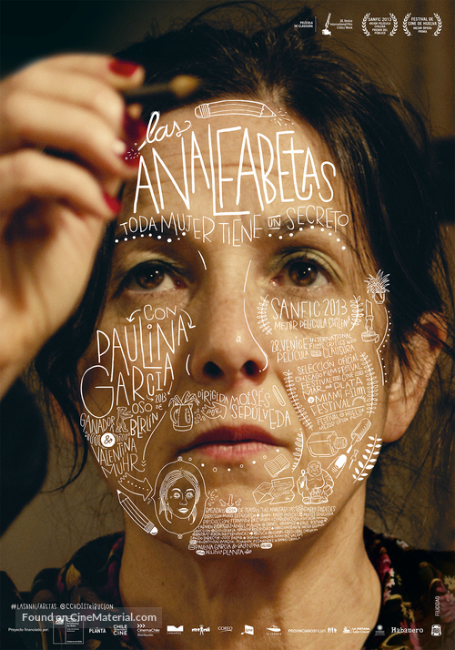 Las analfabetas - Chilean Movie Poster