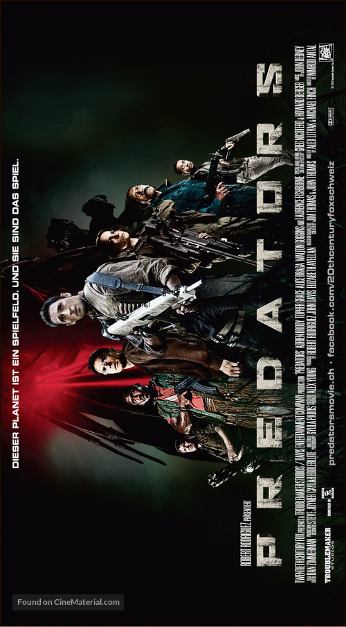 Predators - Swiss Movie Poster