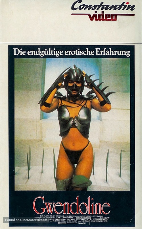 Gwendoline - German VHS movie cover