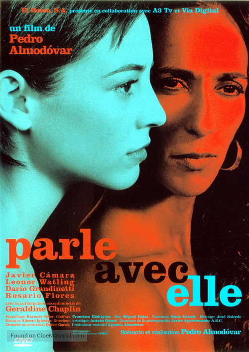 Hable con ella - French Movie Cover