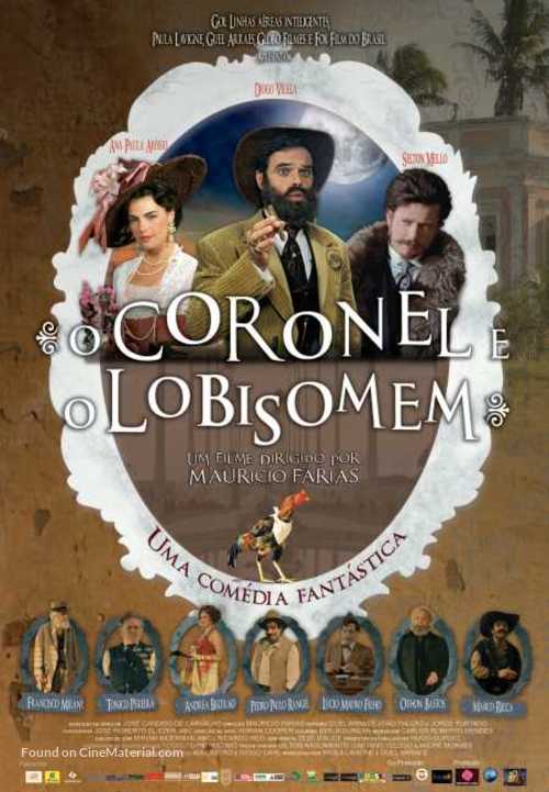 Coronel e o Lobisomem, O - Brazilian Movie Poster