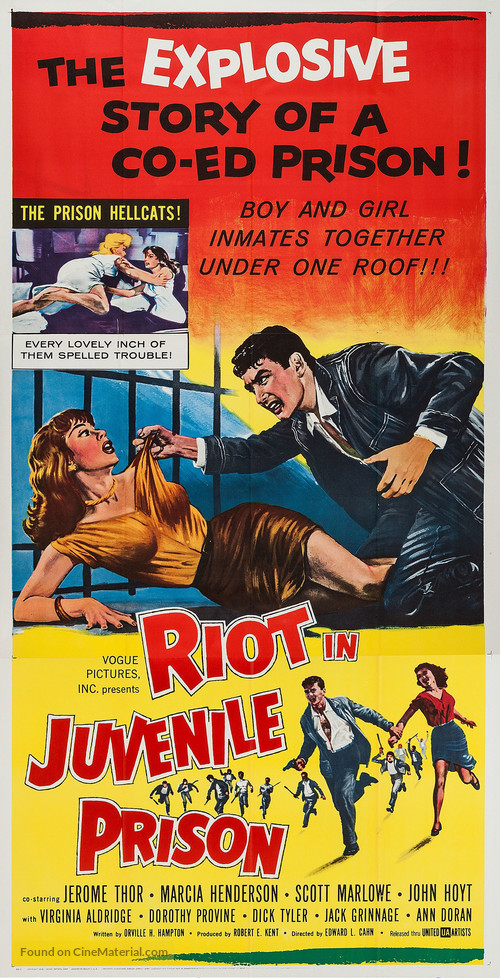 Riot in Juvenile Prison - Movie Poster