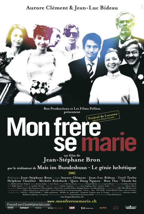 Mon fr&egrave;re se marie - Swiss Movie Poster