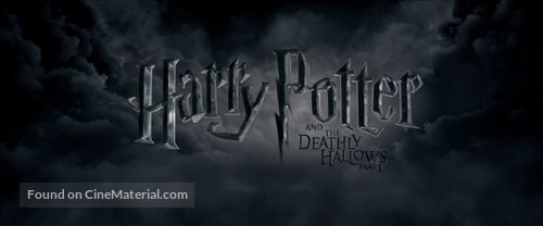 Harry Potter and the Deathly Hallows - Part 1 - British Logo