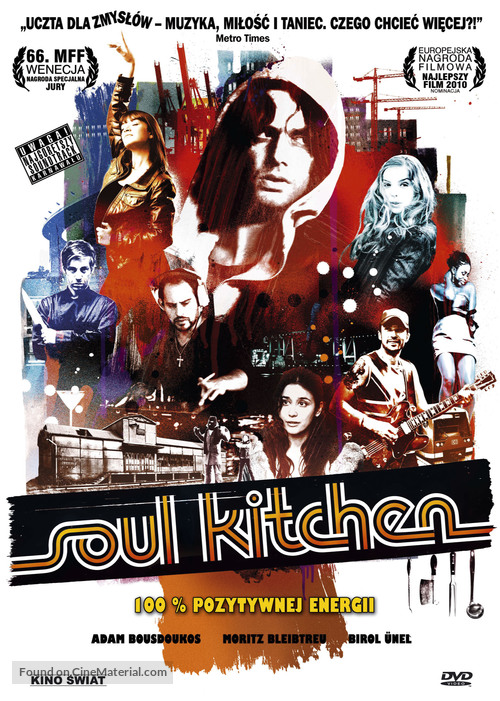 Soul Kitchen - Polish DVD movie cover