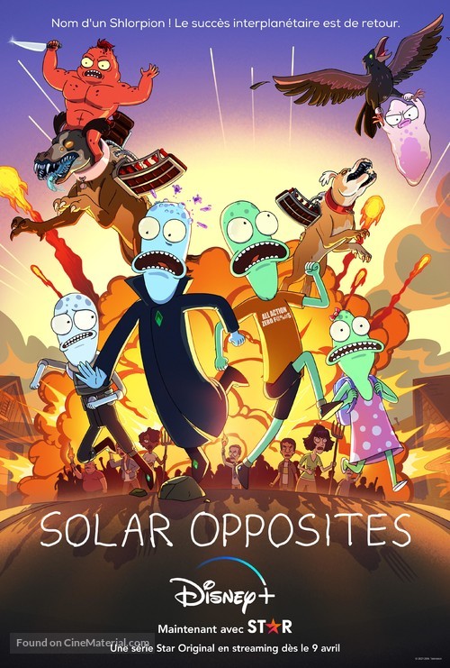 &quot;Solar Opposites&quot; - French Movie Poster