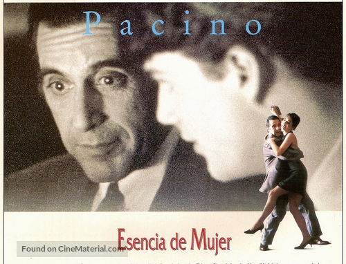 Scent of a Woman - Spanish Movie Poster