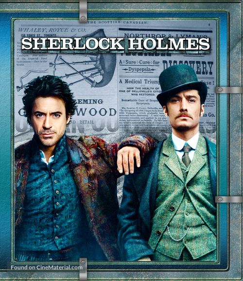 Sherlock Holmes - Hungarian Blu-Ray movie cover