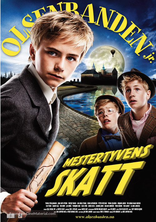 Olsenbanden jr. Mestertyvens skatt - Norwegian Movie Poster