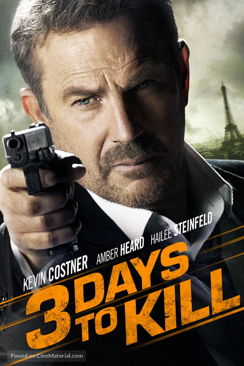 3 Days to Kill - DVD movie cover