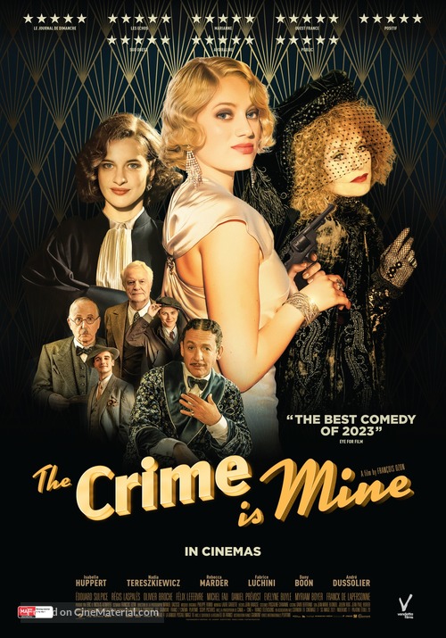 Mon crime - Australian Movie Poster