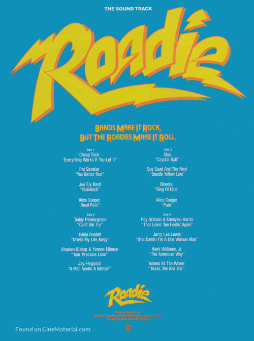 Roadie - Movie Poster