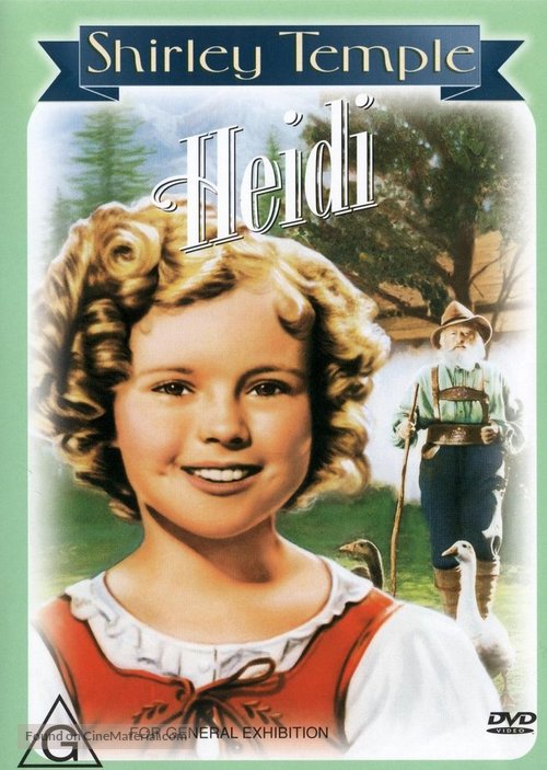 Heidi - Australian DVD movie cover