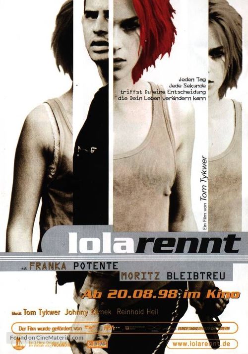 Lola Rennt - German Movie Poster