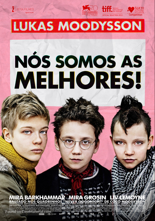 Vi &auml;r b&auml;st! - Brazilian Movie Poster