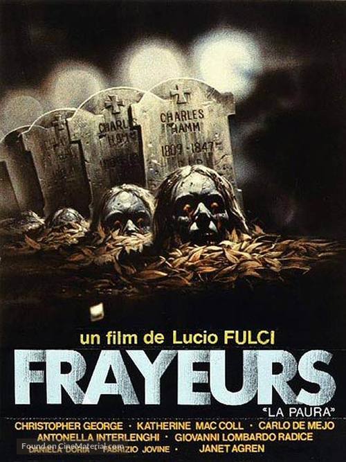 Paura nella citt&agrave; dei morti viventi - French Movie Poster