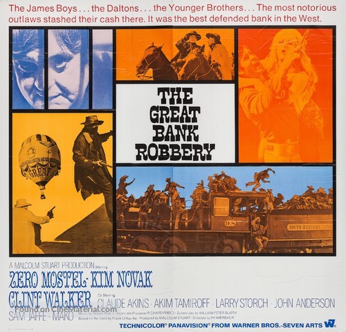 The Great Bank Robbery - International Movie Poster