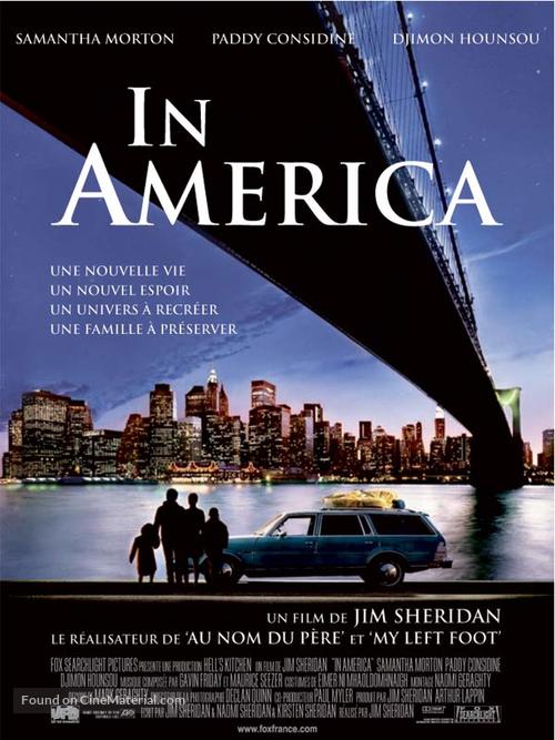 In America - French Movie Poster