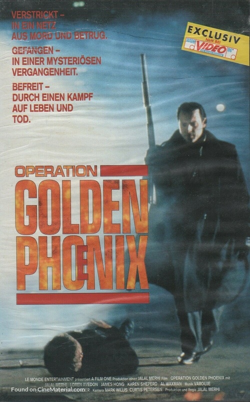 Operation Golden Phoenix - German VHS movie cover