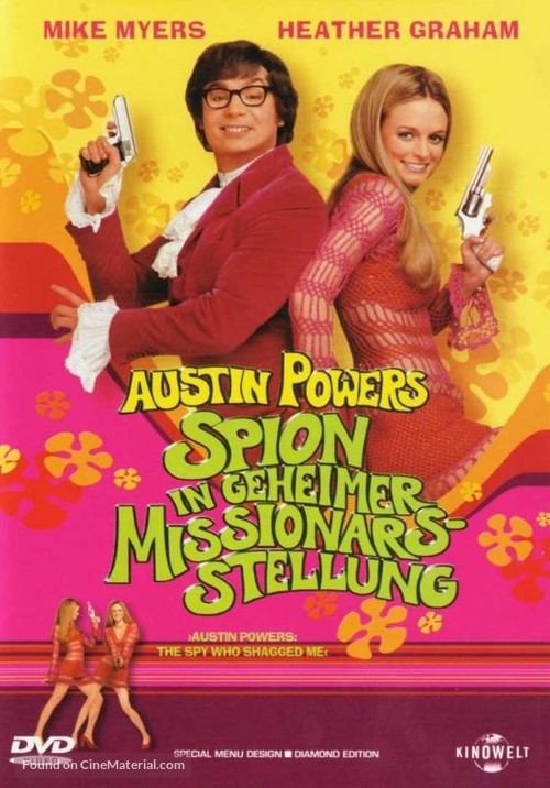 Austin Powers: The Spy Who Shagged Me - German DVD movie cover