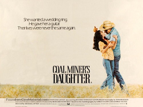 Coal Miner&#039;s Daughter - British Movie Poster