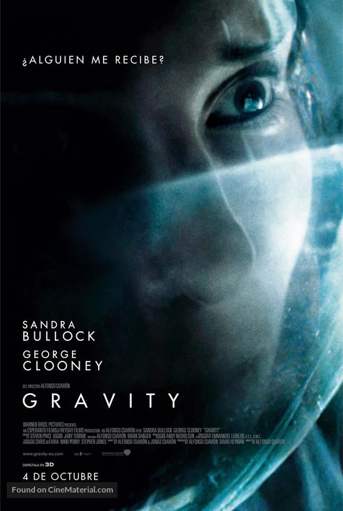 Gravity - Spanish Movie Poster