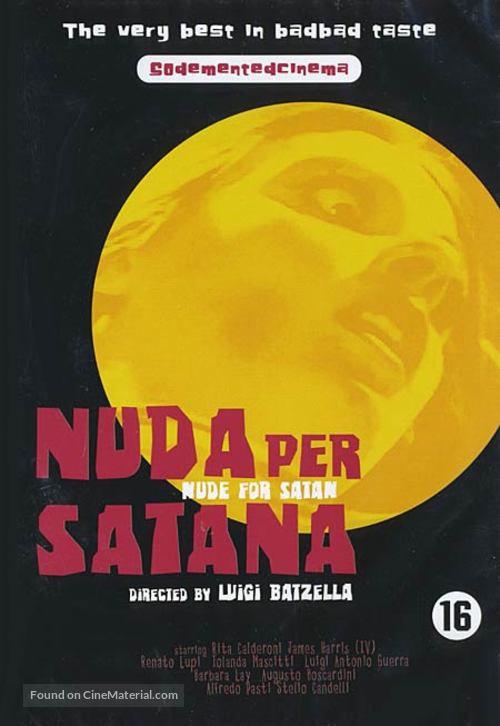 Nuda per Satana - German DVD movie cover