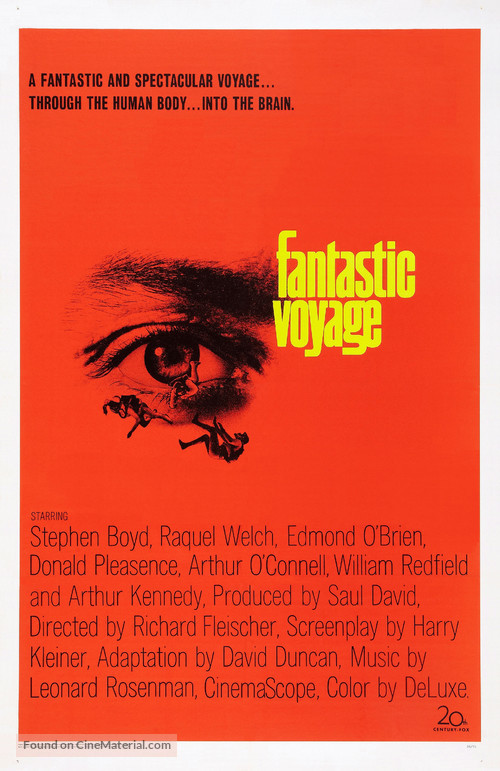 Fantastic Voyage - Theatrical movie poster