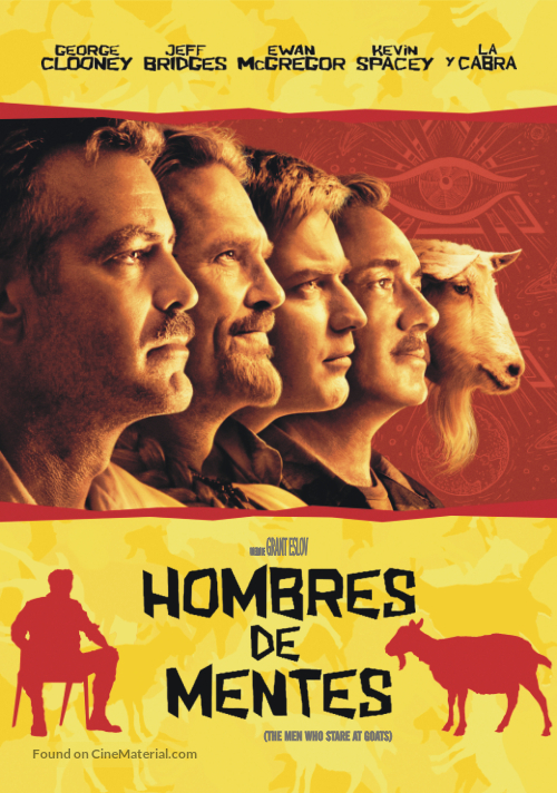 The Men Who Stare at Goats - Argentinian Movie Cover