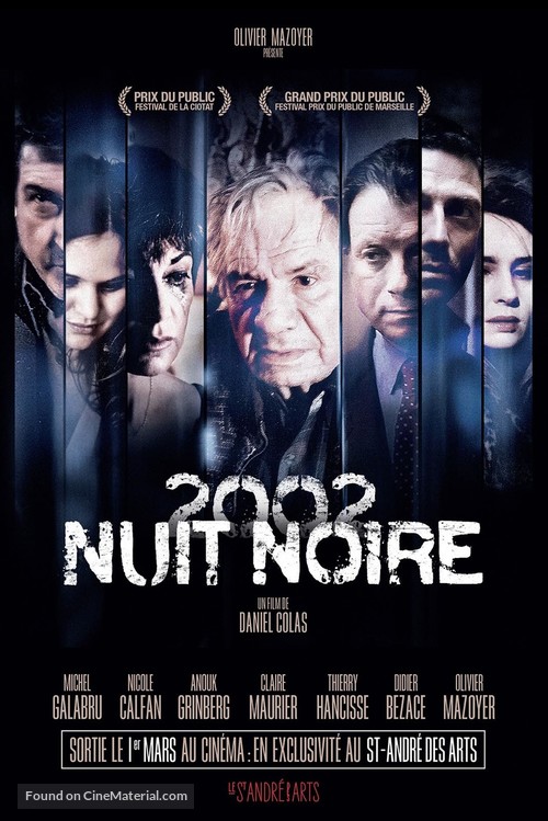 Nuit noire - French Re-release movie poster