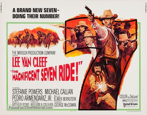 The Magnificent Seven Ride! - Movie Poster