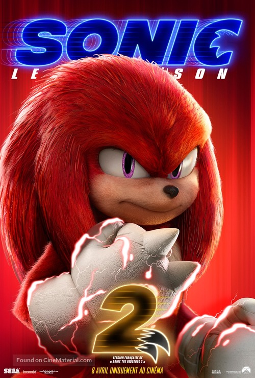 Sonic the Hedgehog 2 - Canadian Movie Poster