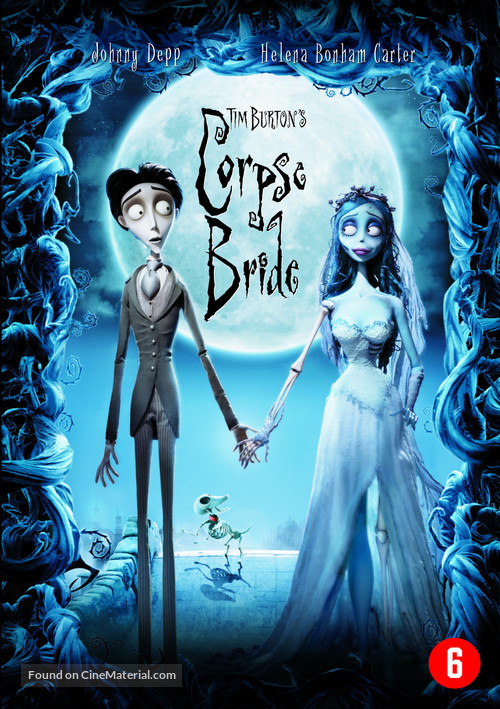 Corpse Bride - Belgian DVD movie cover