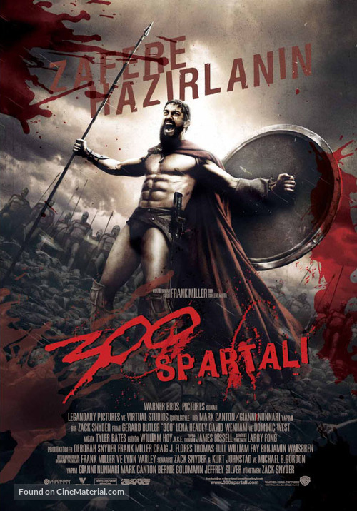 300 - Turkish Movie Poster