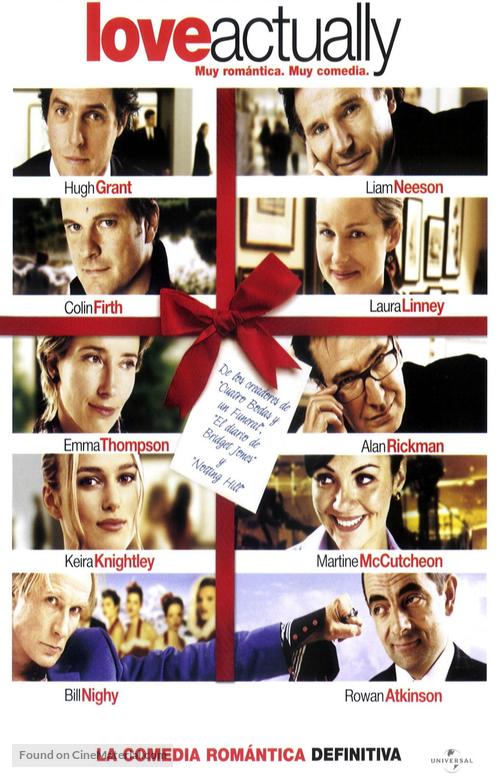 Love Actually - Spanish Movie Poster
