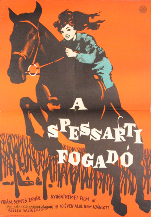 Das Wirtshaus im Spessart - Hungarian Movie Poster