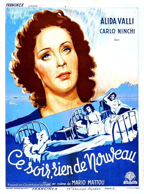 Stasera niente di nuovo - French Movie Poster