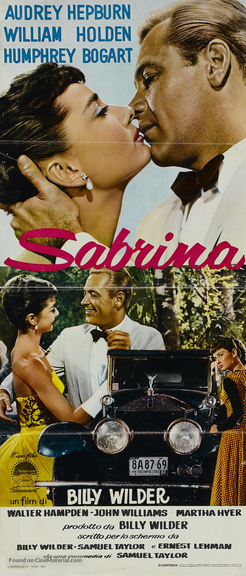 Sabrina - Italian Movie Poster