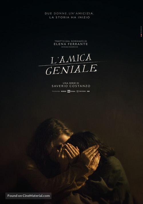 &quot;L&#039;amica geniale&quot; - Italian Movie Poster