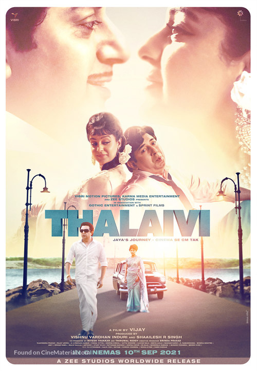 Thalaivi - Indian Movie Poster