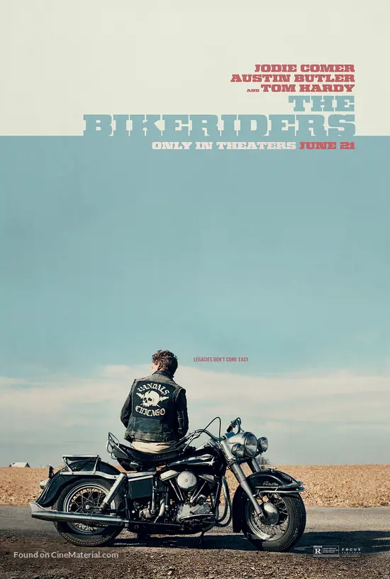 The Bikeriders (2025) movie poster