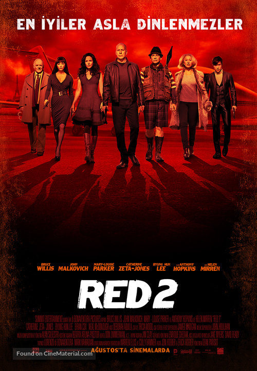 RED 2 - Turkish Movie Poster