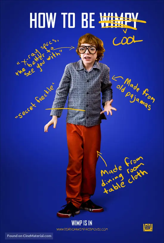 Diary Of A Wimpy Kid 2010 Movie Poster